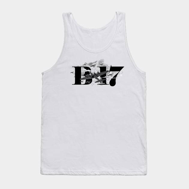 B17 Flying Fortress Tank Top by J31Designs